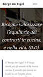Mobile Screenshot of borgodeicigni.com
